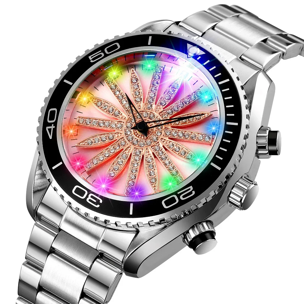 

Skmei 1677 Own Brand Water Resistant High Quality Fashion Luxury Analog Quartz Wrist Led Light Watch, Blue,pink,silver,black