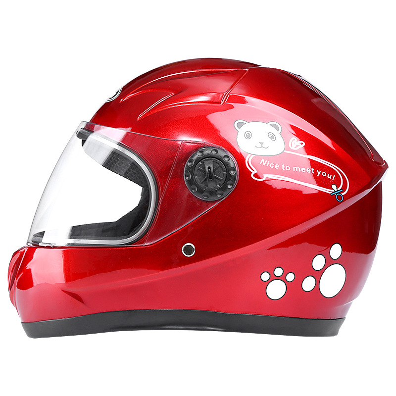 

HOT Sale Cheapest Price Kids full face Helmets full face children motorcycle or bike helmet in red, blue, yellow, pink color