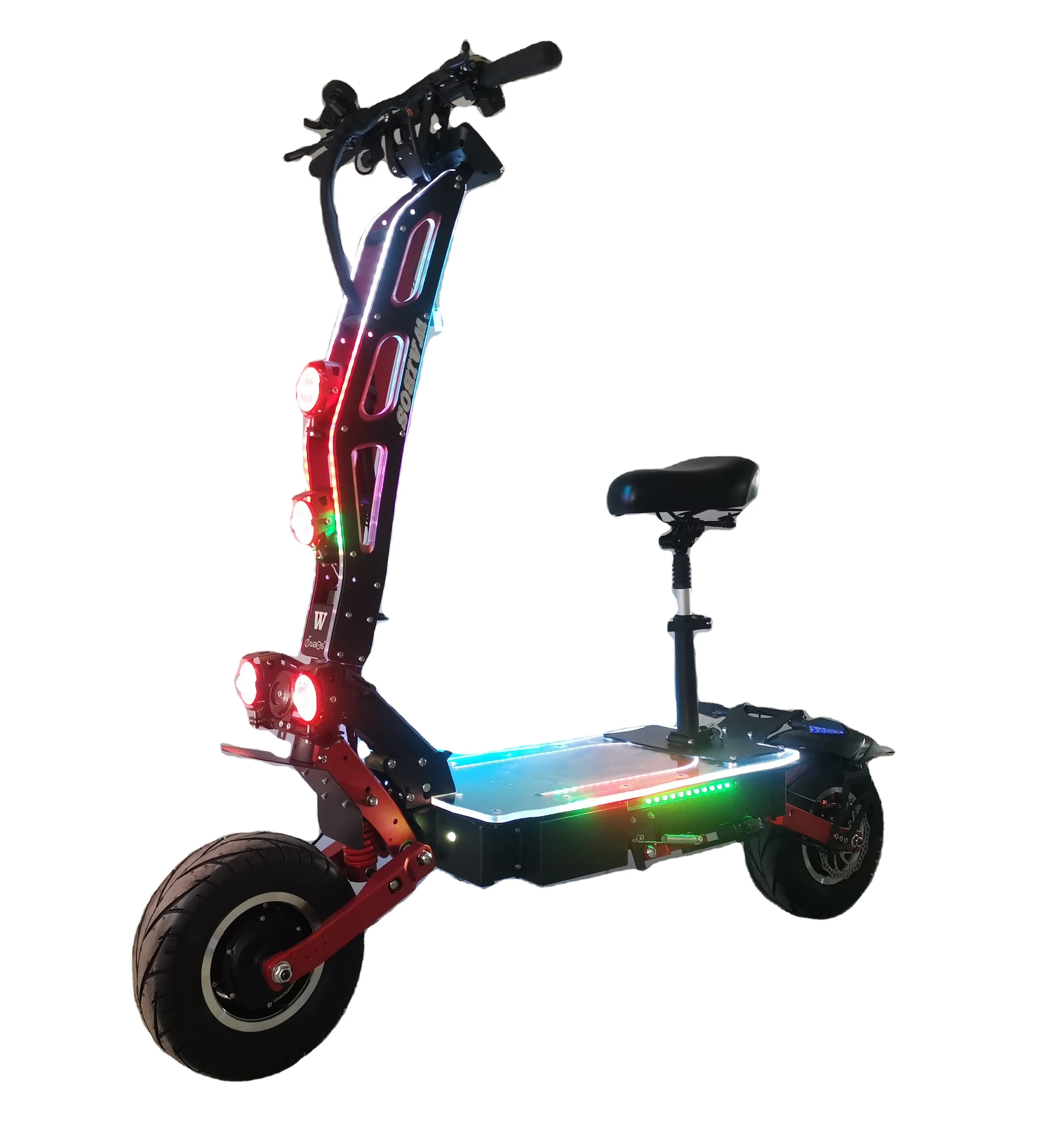 

Waibos 72v 10000W 9000w folding off road two wheel dual motor electric e scooter 13 inch fat tire escooter electrico for adult