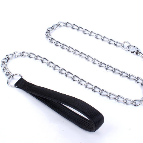 

Factory Direct Sales Handmade Dog Collar Pet Chain Leash And Collar Set