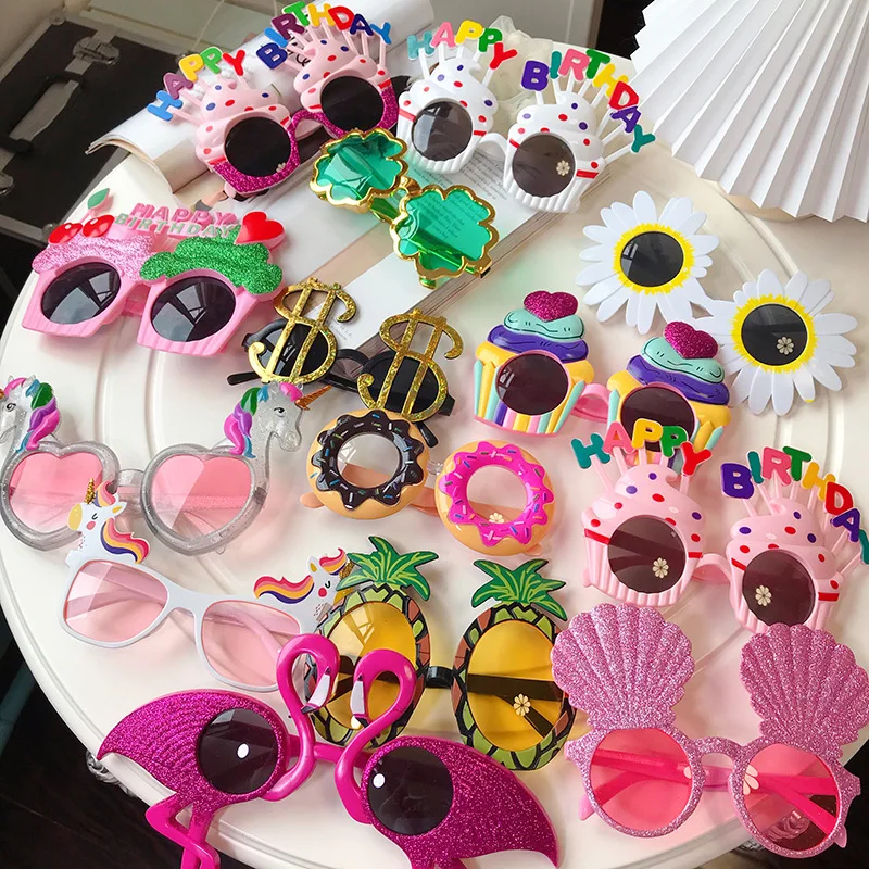 

Christmas gift Children's creative toy paper glasses cute glassesfor kid toy promotion gift, Picture shows