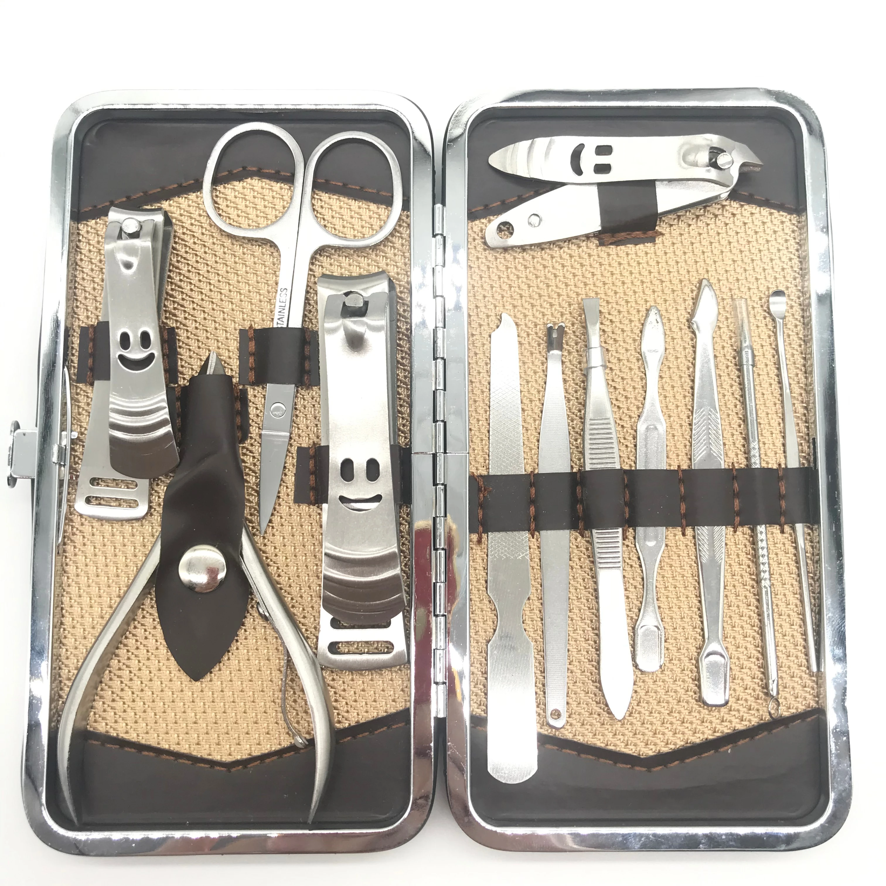 

Professional Beauty Nail Manicure Pedicure Set 12 Pc, Customer option