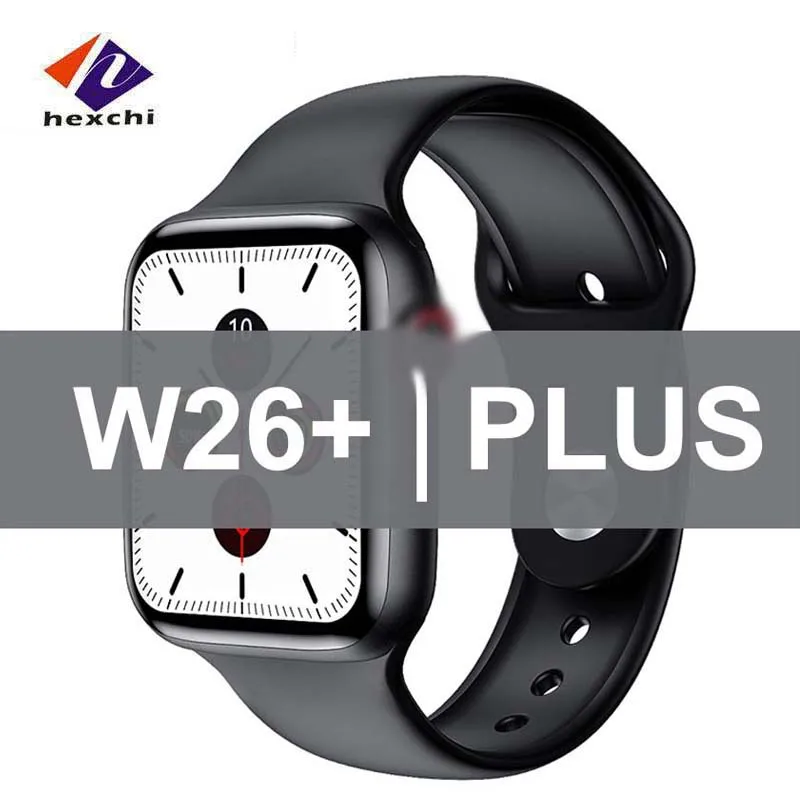 

W26+ Smartwatch reloj inteligente Series 6 BT Call Heart Rate Monitor smart Watch Multi-function W26 plus For Android smartwatch