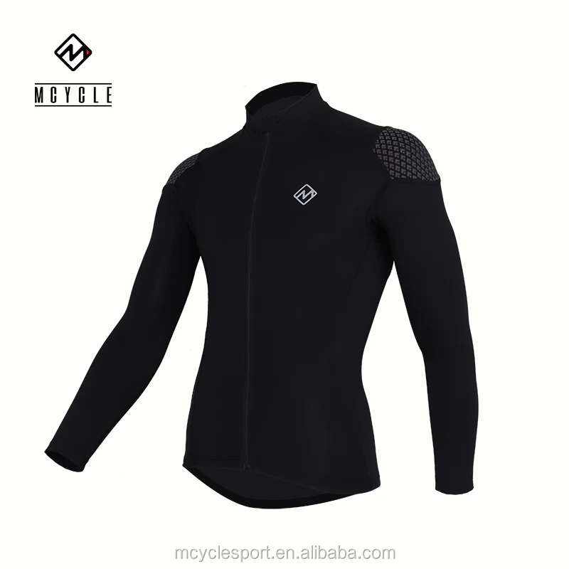 Custom Compression Thermal Fleece Long Sleeve Man Cycling Jersey Mtb