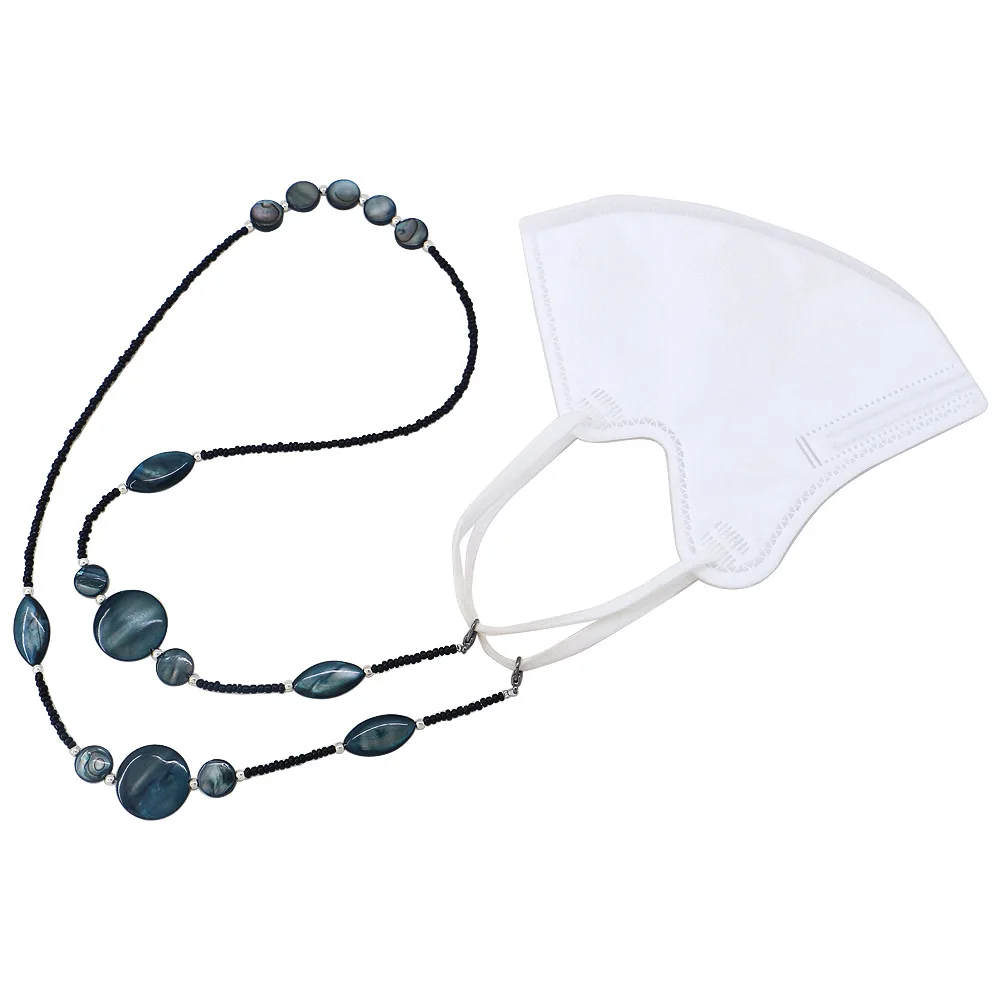 

Fashion bling pearl maskchain sparkling masking strap Masknecklace Sunglasses Chain facemask necklace holder