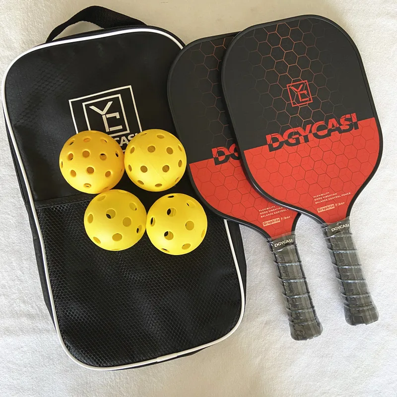 

Amazon hotsale PP honeycomb pickleball paddle set