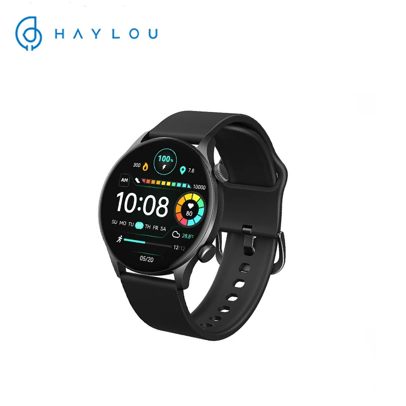 

Original HAYLOU Solar Plus RT3 LS16 1.43" AMOLED Display Phone Call Smartwatch Health Monitor IP68 Waterproof Sport watches