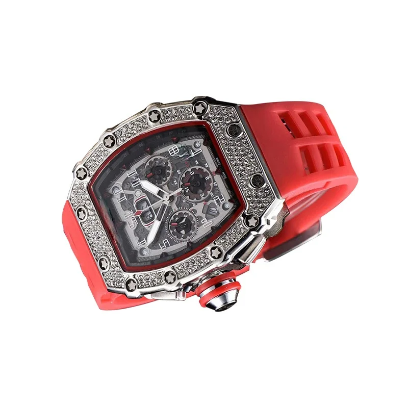 

Popular Diamond-encrusted Baby's Breath Star Business Men's Quartz Watch Manufacturers Directly Support Custom-made