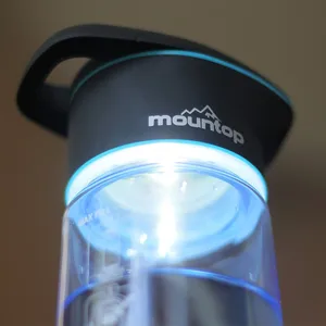 Image of innovative products 2019 new UV water purifier bottle self cooling bottle with led cap