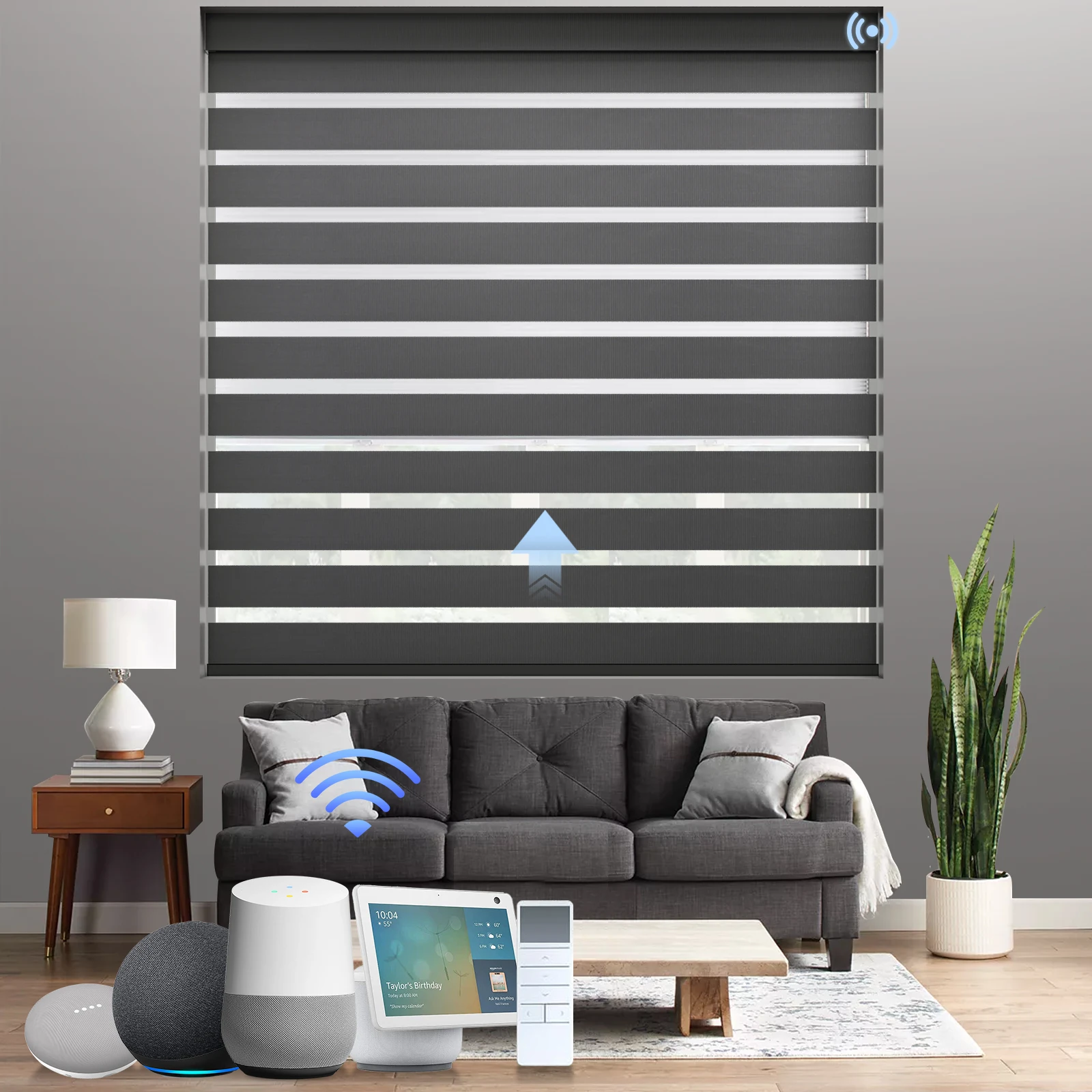 Wholesale Double Layers Blinds Zebra Curtain Motorized Office Manufacture Rolling Shades Cordless Blinds