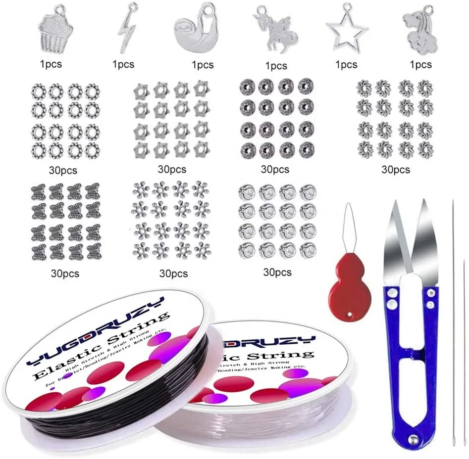 

Jewellery Supplies Jewellery Bullion Findings Jewellery Making Stringing jewelry making kit clay jewelry charm making kit, Colourful