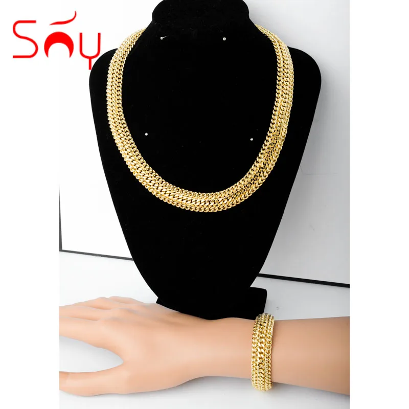 

Fashion jewelry dubai jewelry sets jewellery necklace and bracelet set, Picture