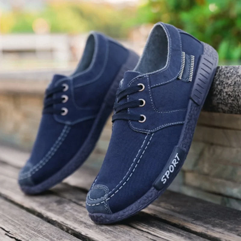 

High quality fashion canvas printed mens shoes casual sport sneakers, Black, blue, grey