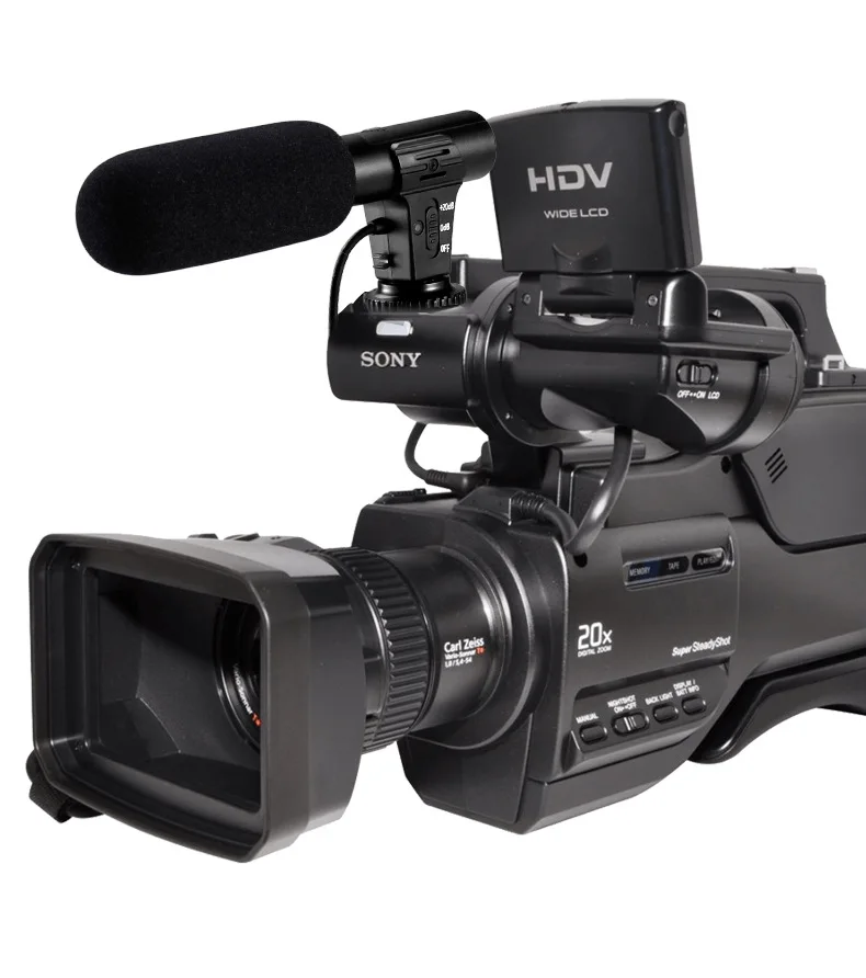 

dv video high quality professional wireless microphone for camera vlog, Black
