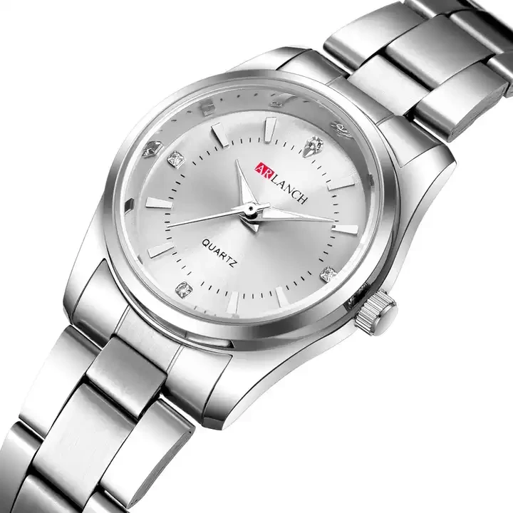 

Women Watch Fashion Stainless Steel Waterproof Watch Simple Casual Quartz Wristwatches Ladies Watches Wholesale