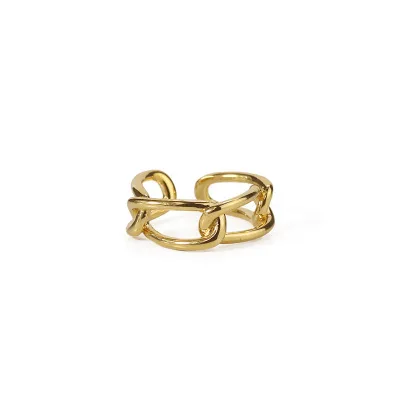 

Wholesale Gold Jewelry Gold Rings For Women Hollow Design Rings 2020