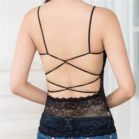 

Excellent quality Lingerie Sexy Beauty Back Halter Female tube top bra women intersection beautiful back lace chest wrap