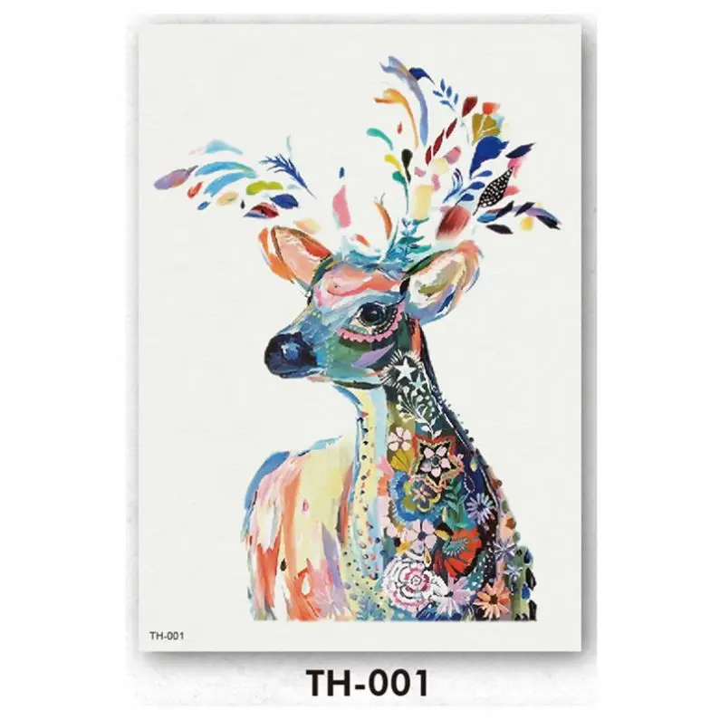 

Colorful animal tattoo stickers waterproof arm shoulder chest back leg sexy stickers support custom pattern body tatoo sticker