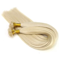 

100 Virgin Remy brazilian Human Hair keratin flat tip hair extension