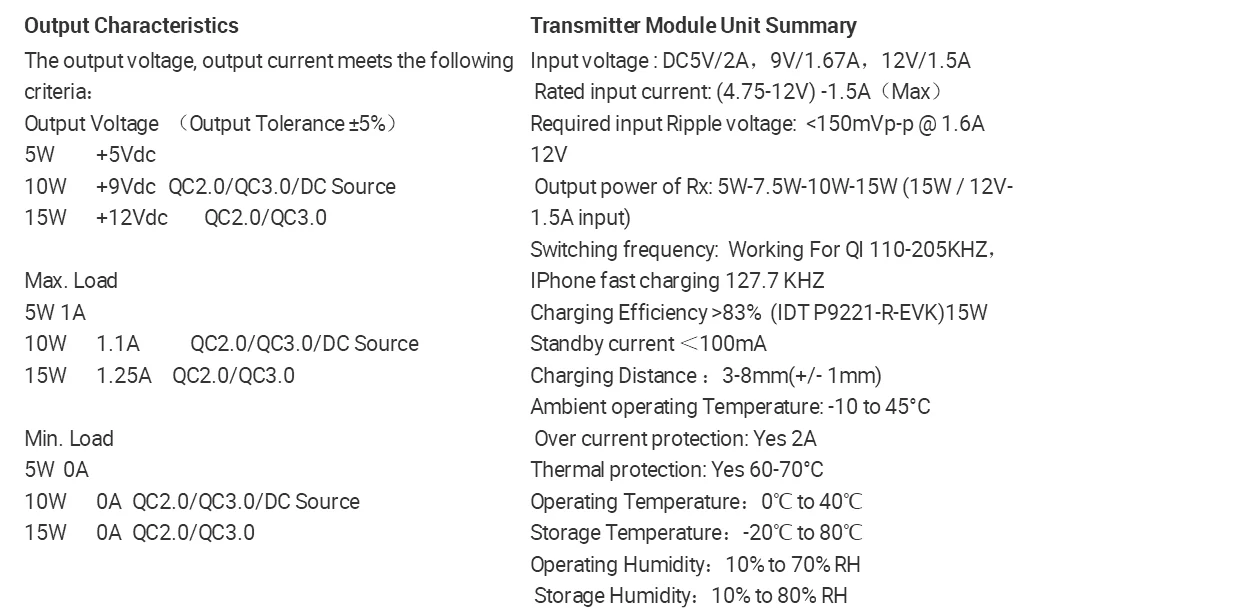 OEM ODM customized High Quality 15W single coil Wireless Charger PCBA for phone 15W Qi Wireless Charging Transmit Module