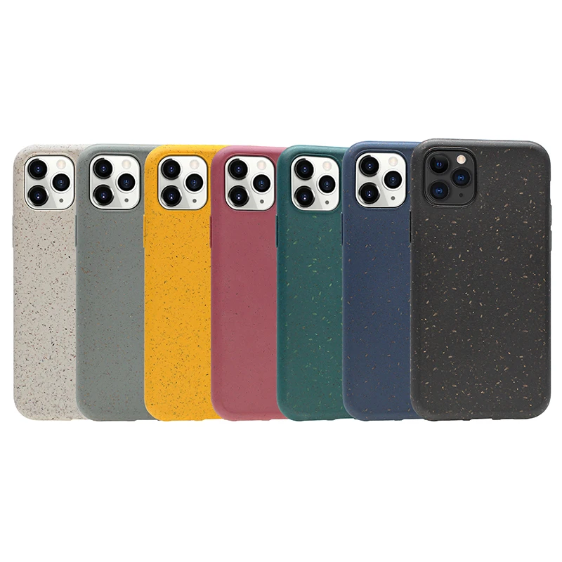 

100% Compostable Recycled Protective Phone Case for iPhone 11 Mobilephone Accessories Cases