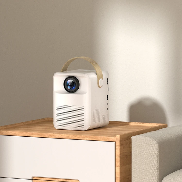 

High quality full HD smart mini projector for wholesale led home theater lcd portable projectors, White