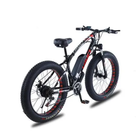 

high quality 24 inch chinese enduro 1000w electric e off road mountain snow bicycle dirt bike with pedals big fat tyre