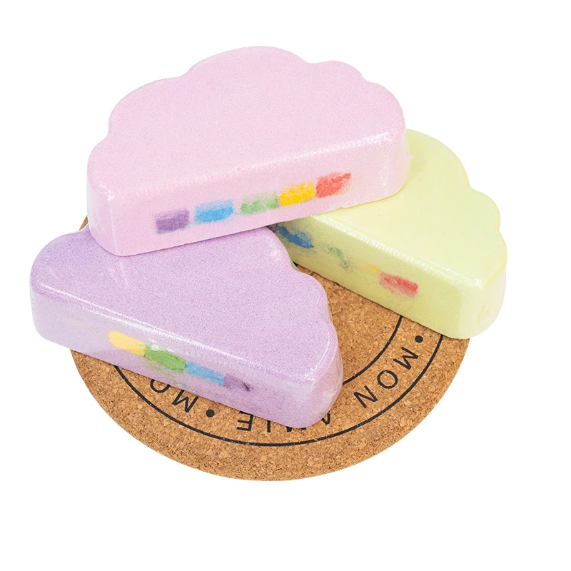 

Relaxing Handmade Fun Fizzy Bubble Custom Rainbow Bath Bomb, Colorful
