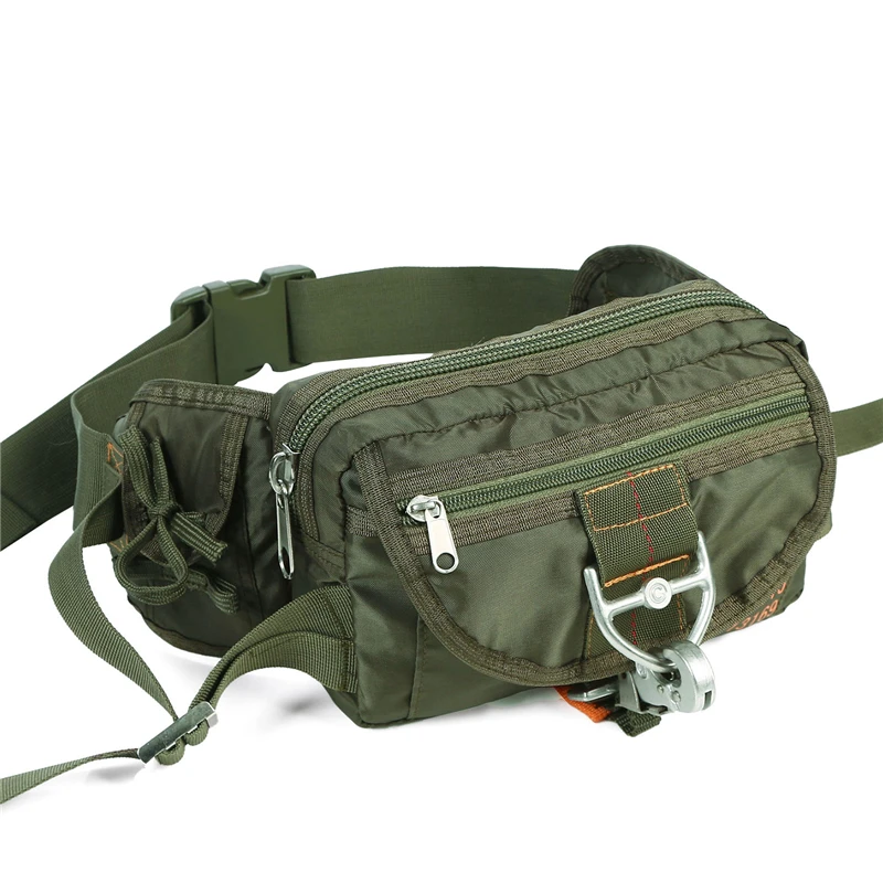 

Mini Tactical Bag Ruck Sack Military Duffle Bag Waterproof Sports Waist Bag, Green military duffle bag