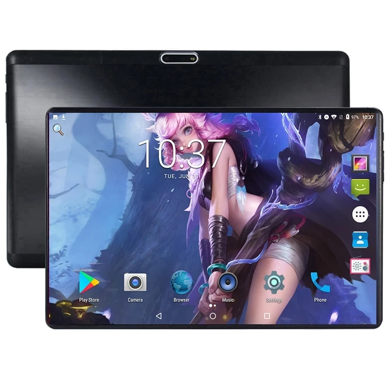

10 inches 3GB+32GB Octa core tablets 4G Android10.0 tablet PC rugged 2.5D screen Second webcam Front camera Multi Touch G sensor