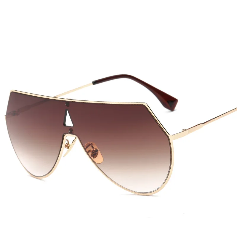 

Driving Fishing Use One Piece Sunglasses Men Shades Gradient UV400 Sunglasses 2021