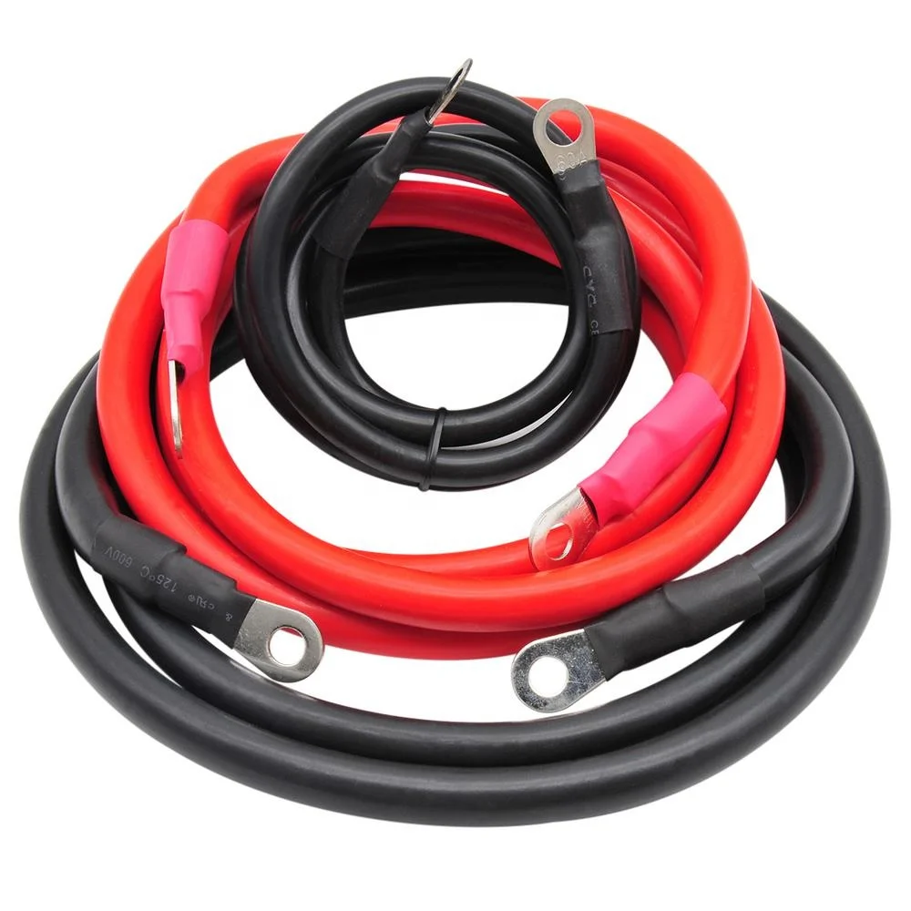 2 Awg 4 Awg Heavy Duty Power Inverter Hybrid Car Battery Cables Buy