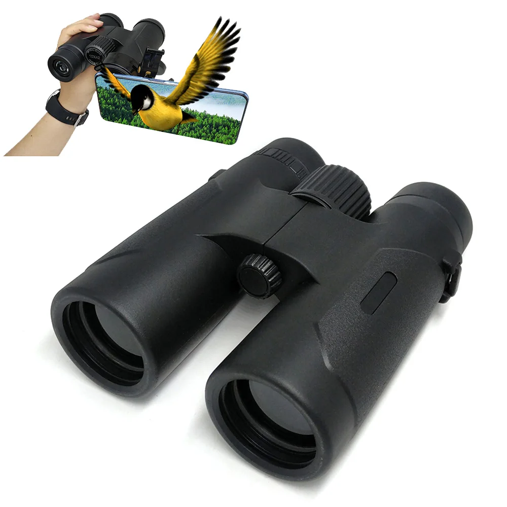 

10x42 Binoculars for Adults Professional HD Roof BAK4 Prism Lens Binoculars for Bird Watching