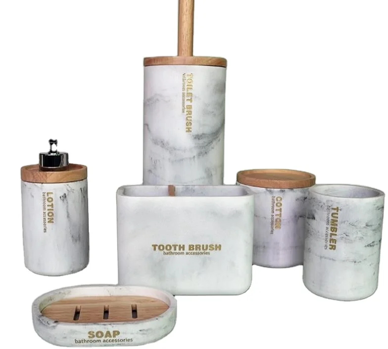 

High quality Modern simply customized wholesale durable fashion hotel luxury bathroom accessories, As photo or customized