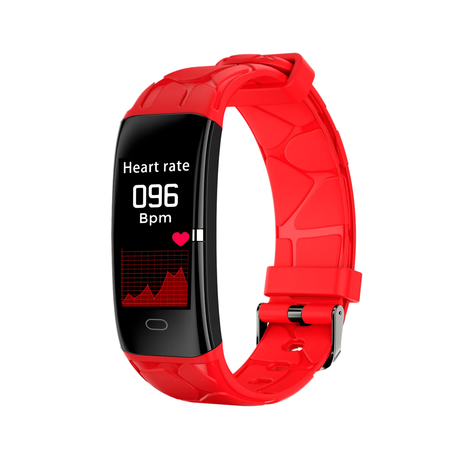 

Vivistar New Smart Bracelet E58 0.96'' IPS Screen BLE 4.0 Heart Rate BP Blood Oxygen Do Not disturb mode 100mAh IP67 Wristband, Black, red, blue, pink, white