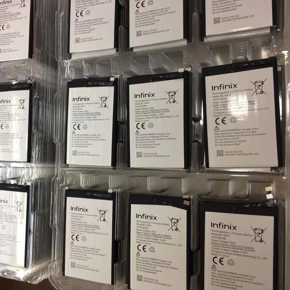 

Replacement Battery 4900mAh 3.85V Battery For Infinix BL-49FX BL-30IX Mobile Phone Battery all models in stock