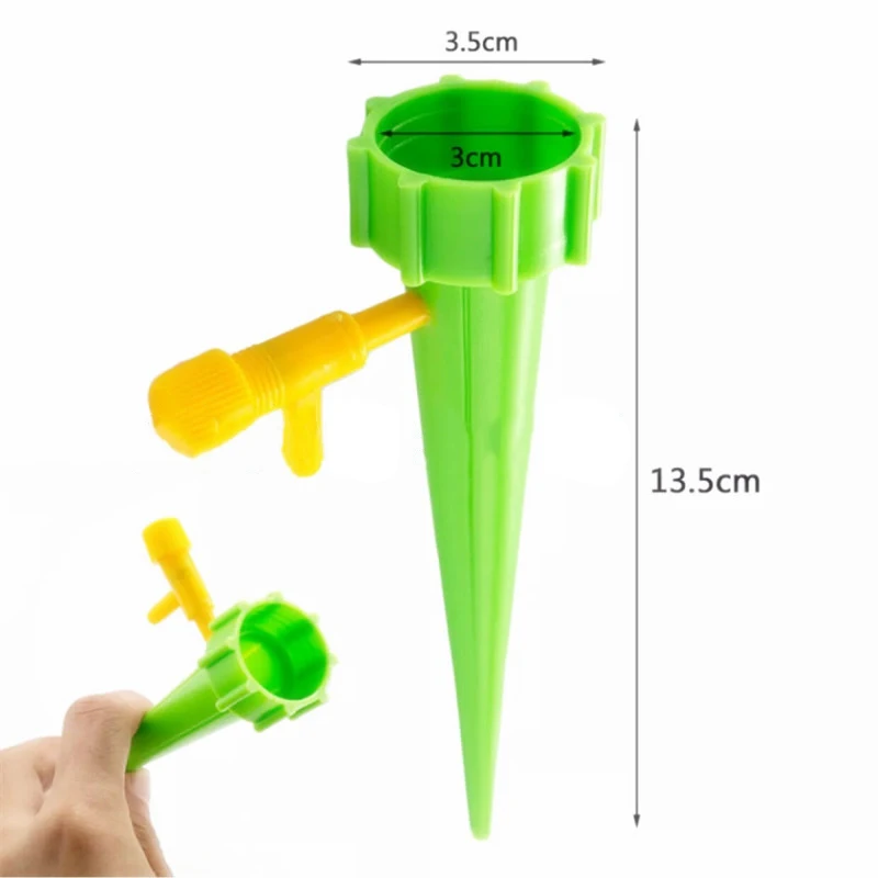 

Adjustable Small Plastic Automatic Watering Irrigation Accessories for Plant Flower Greenhouse Garden Automatic Drip Device