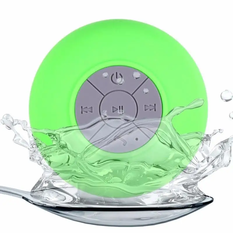 

Bluetooth Wholesales Outdoor Colorful Portable Mini Wireless Microphone Shower Waterproof Bt Mini wireless Speaker with Suction Cup