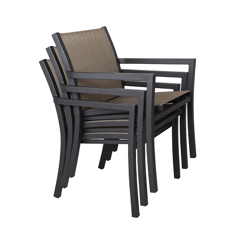 
New Design Factory Supplying Dining Set Outdoor Table Chairs Patio Furniture Garden Chair 