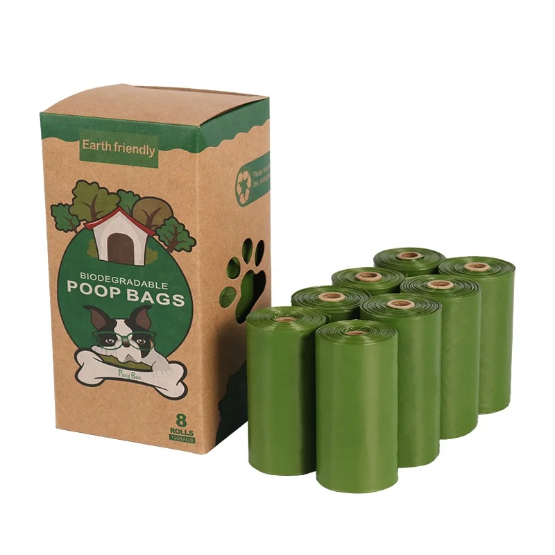 

Manufacturer Wholesale Eco Friendly Biodegradable Box Packed Pet Waste Bags Dog Poop Bag, Green