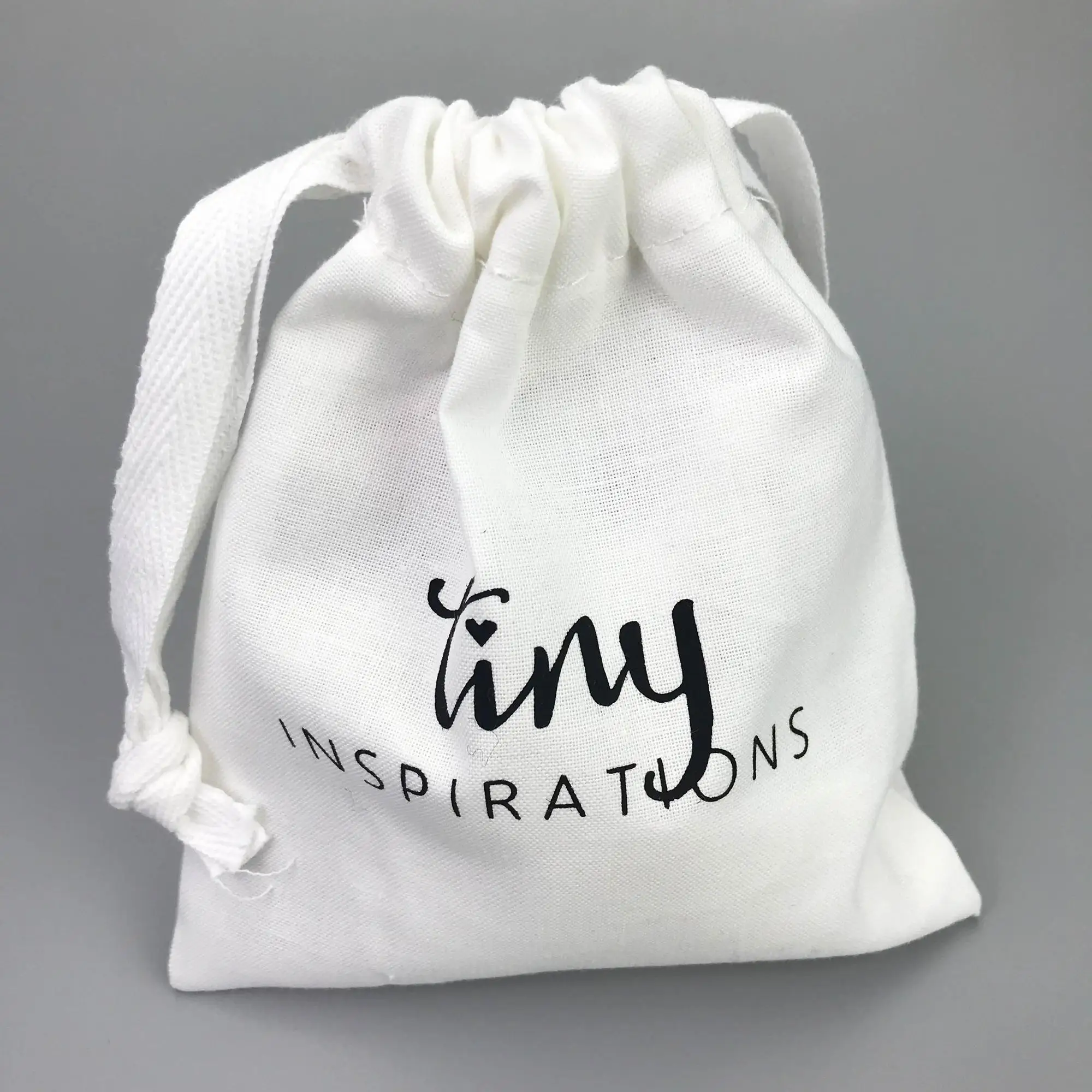 

Recycle Cotton Canvas Fabric Drawstring Dust Bag With Custom Logo, Customized color
