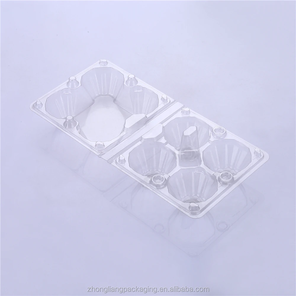 
Disposable plastic egg tray 4 silly earth egg box gift package transparent buckle belt cover medium 
