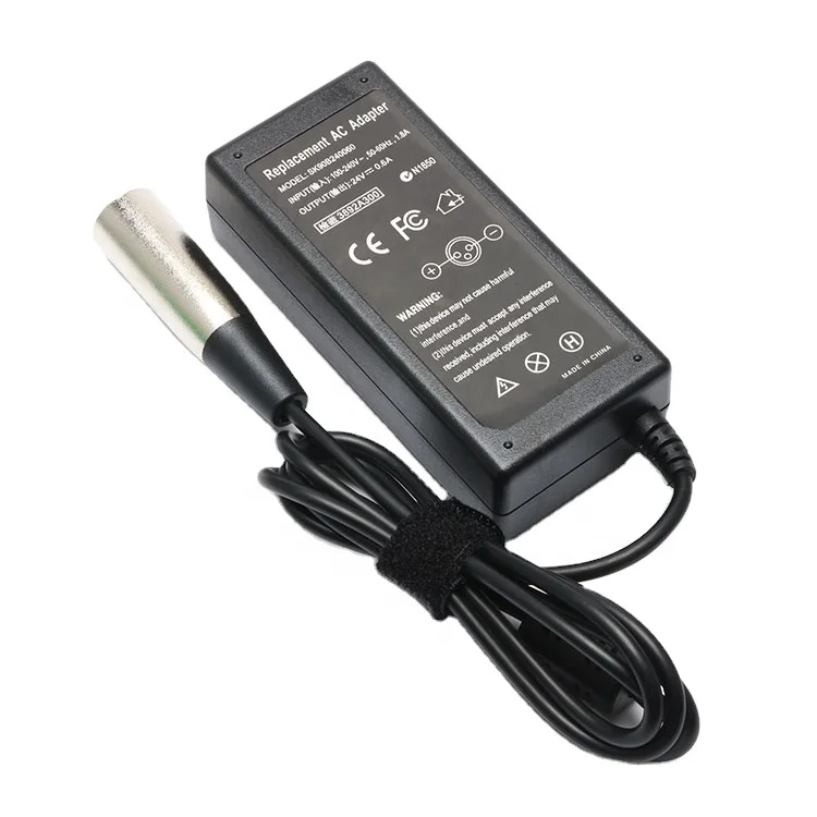 

36W 24V 0.6A New Battery Scooter Charger for RAZOR E100S E200S E225S E300S E325S