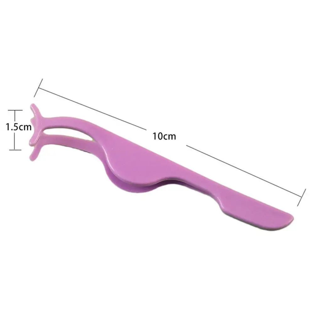 
Customized logo rose gold lash applicator stainless steel eyelashes tweezers mink strip lashes applicator 