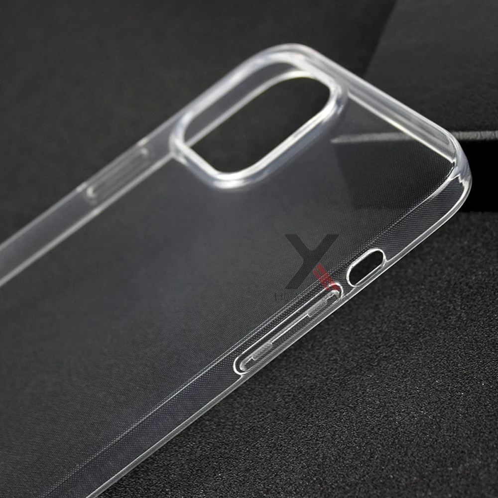 

For iPhone 12 Pro Clear Phone Case With Lens Rasied Protection Silm Fit TPU Gel Case for iPhone 12 Pro Max