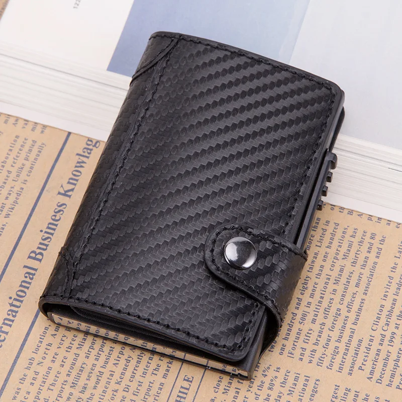 

2022 Hot Sale Wholesale Price Wallet Leather Pop Up Card Holder Wallet