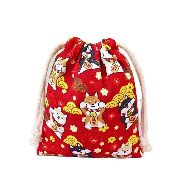 

BSCI Verified Suppliers Bag Foldable Branded Drawstring Vintage Bag, Customized color
