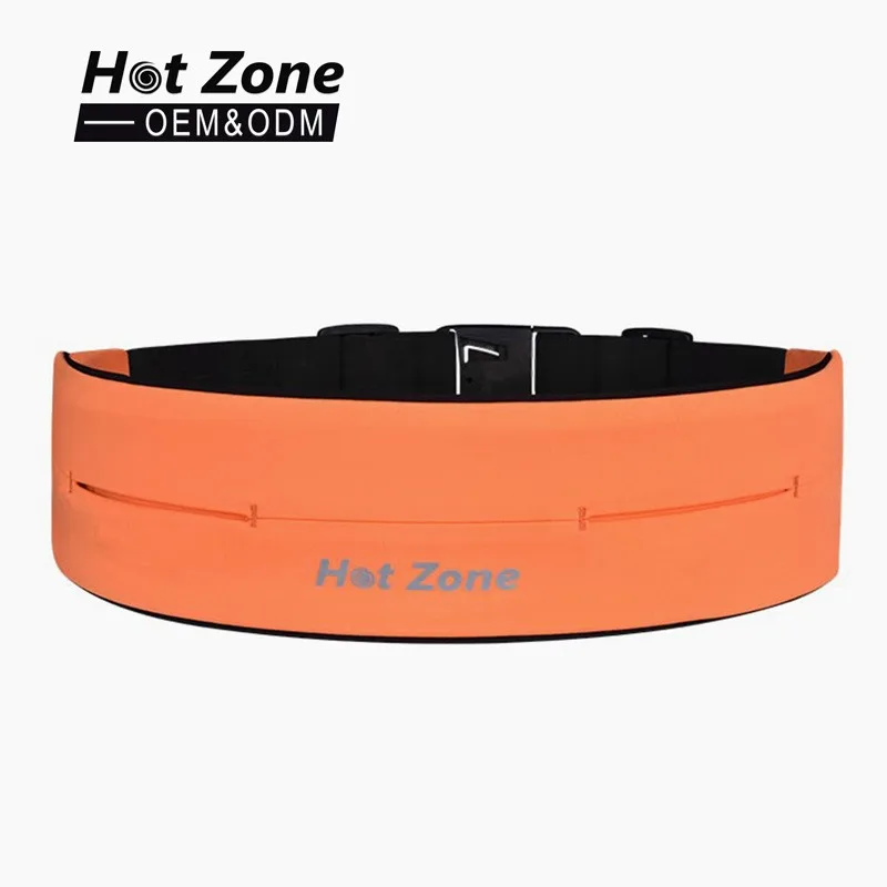 

Hot Zone Fashion Outdoor Sport Women Lightweight Invisible Polyester Fitness Yoga Mobile Phone Running Waist Bag