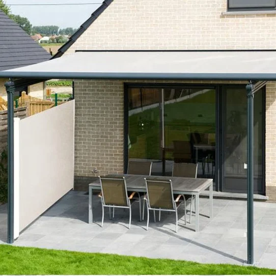 
4*3m Manual automatic integration Retractable awning Premium markise/aluminum awning 