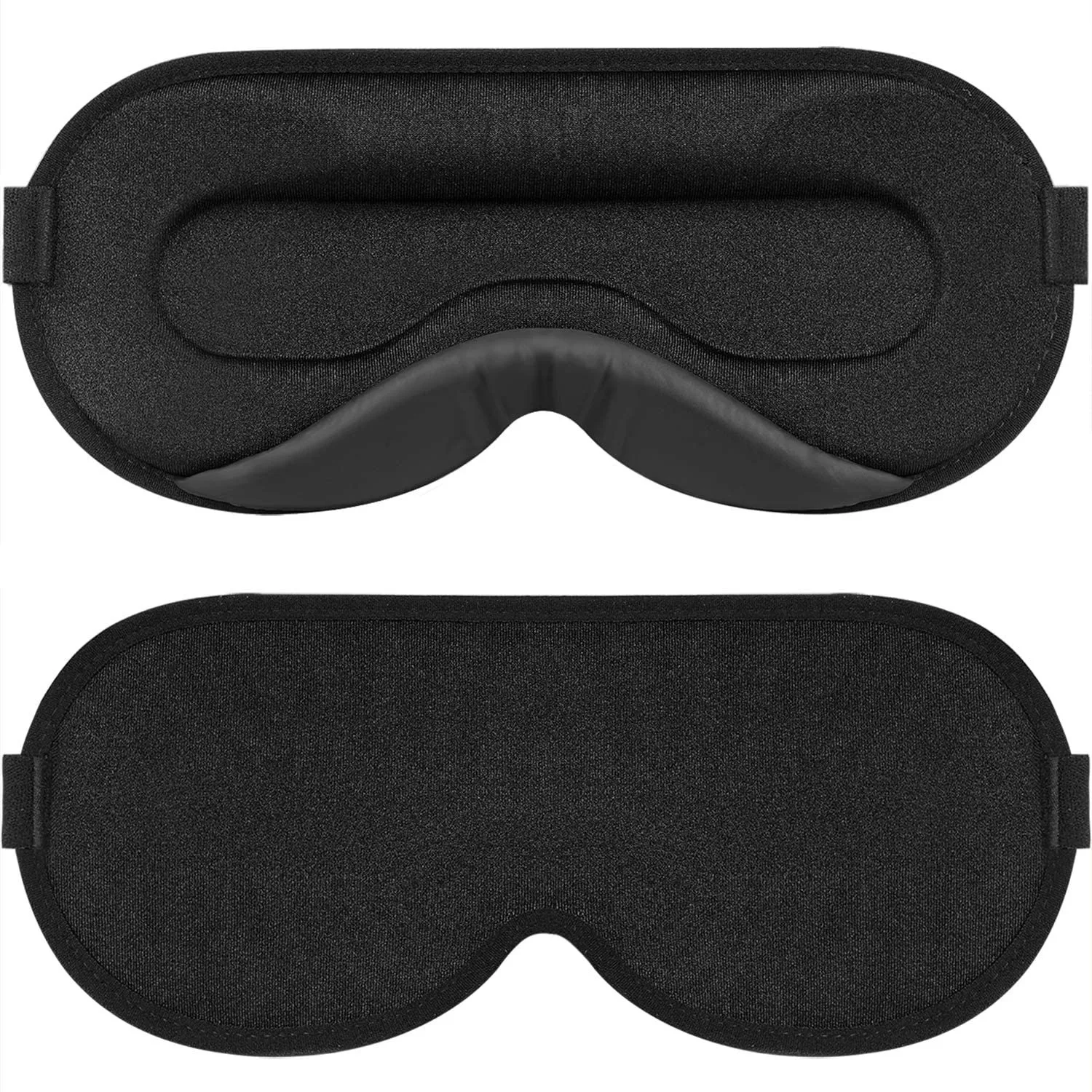 

Amazon hot sale Wholesale 3d black sleeping custom eye care protection mask memory foam contoured eye mask travel sleep eye mask